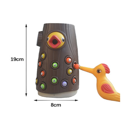 Montessori Toddler Toy Magnetic Woodpecker