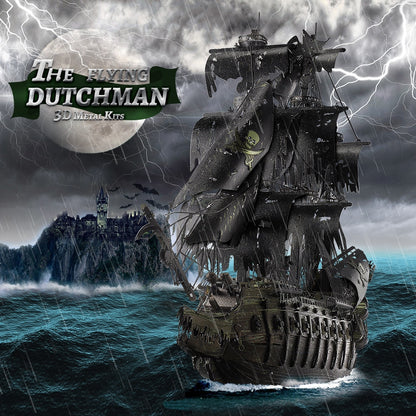 Piececool 3D Metal Puzzle - The Flying Dutchman Model Kit