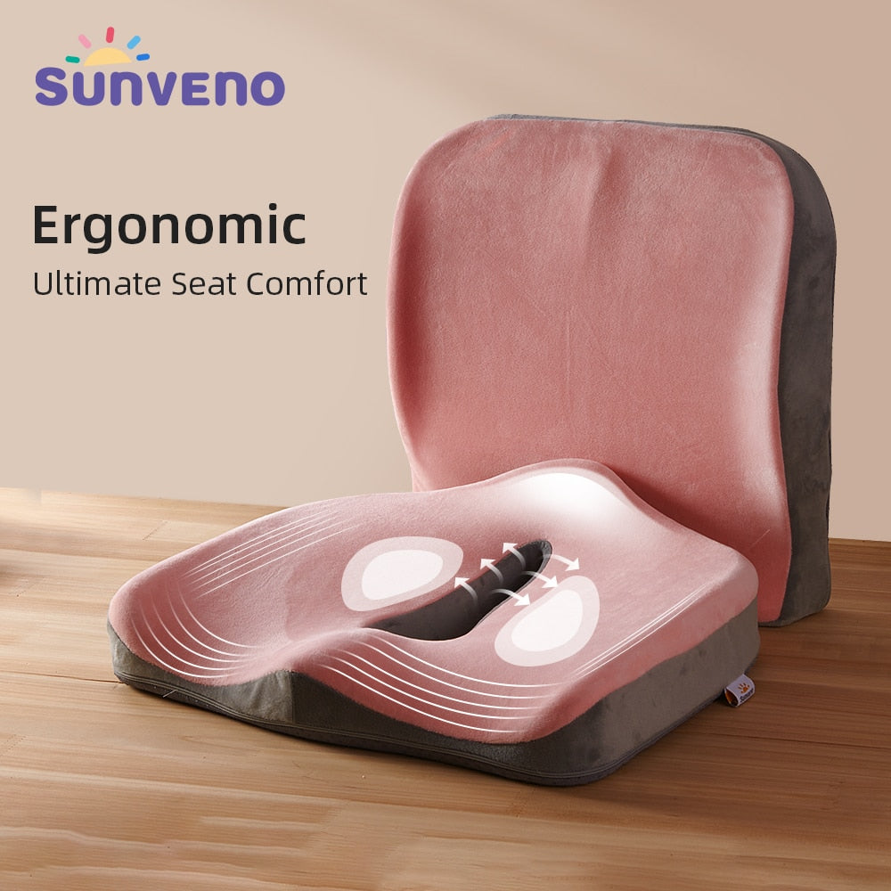 Sunveno Pregnant Woman Seat Cushion Pillow Memory Foam