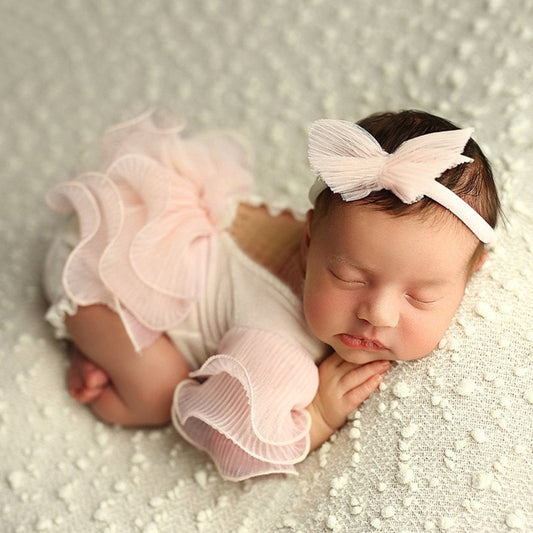 Newborn Girl Dress Baby Photo Props