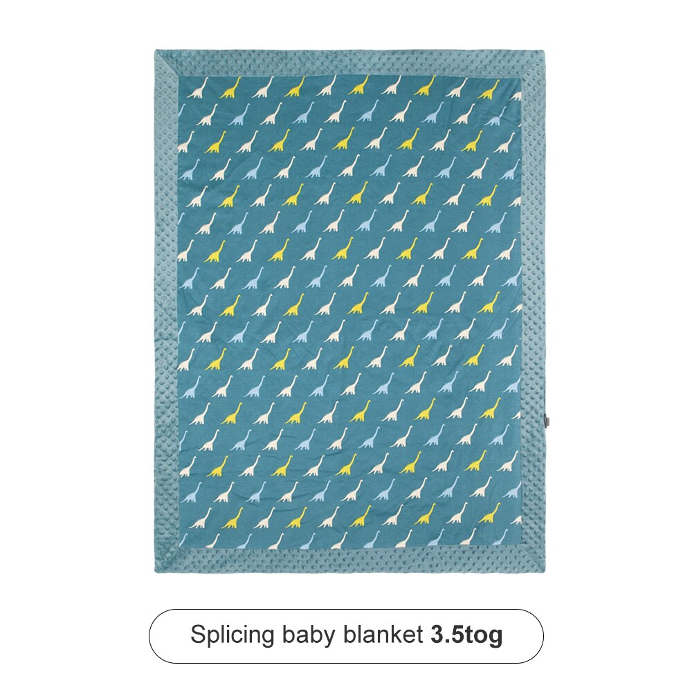 Double-Sided Baby Blanket for Winter