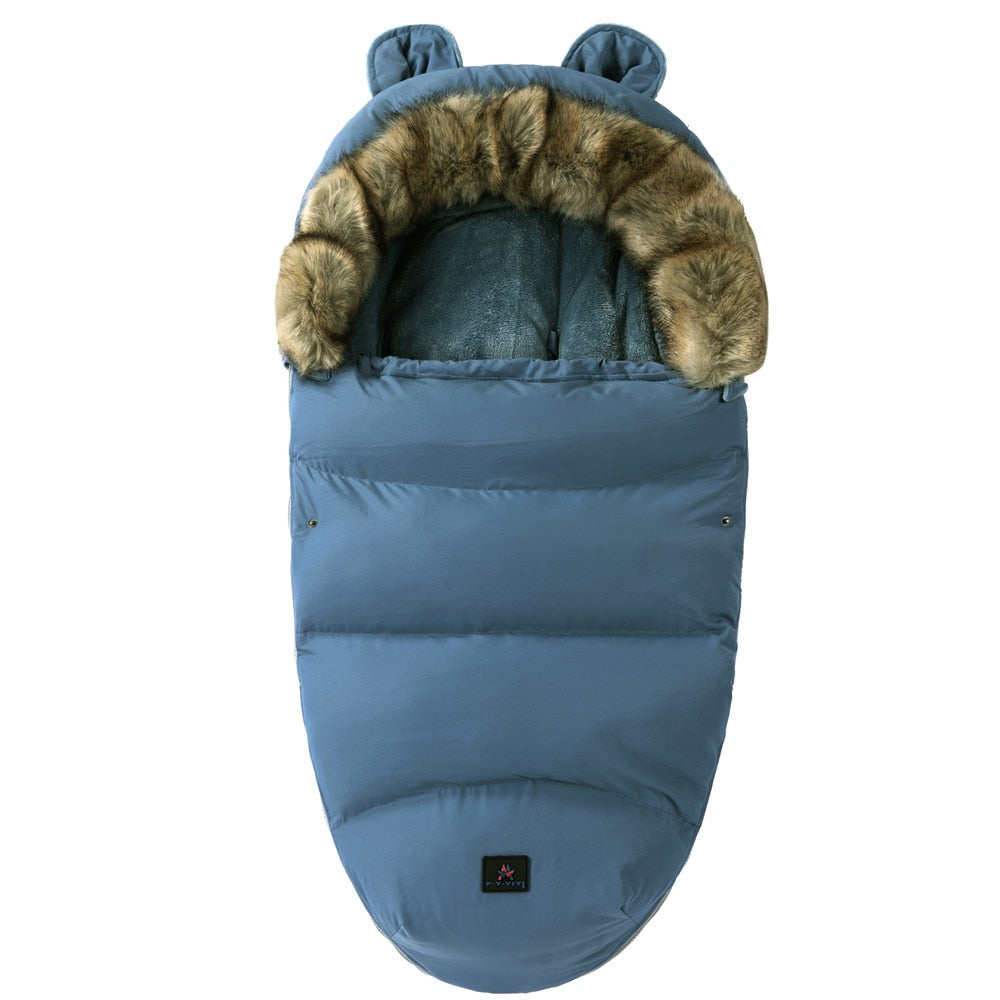 Windproof Warm Sleepsack Baby Footmuff For Stroller