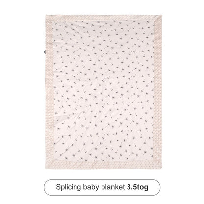 Double-Sided Baby Blanket for Winter