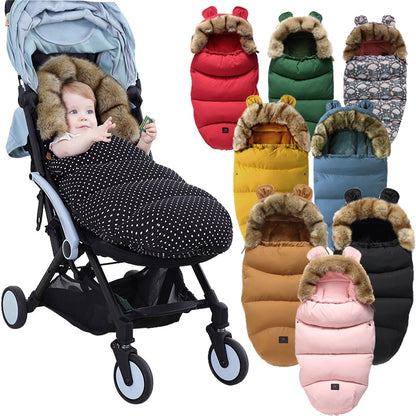 Windproof Warm Sleepsack Baby Footmuff For Stroller