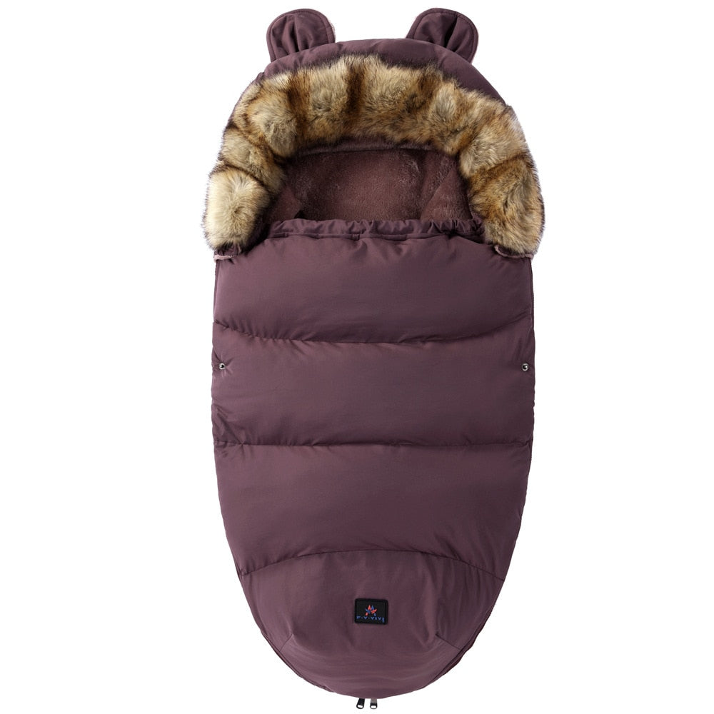 Windproof Warm Sleepsack Baby Footmuff For Stroller