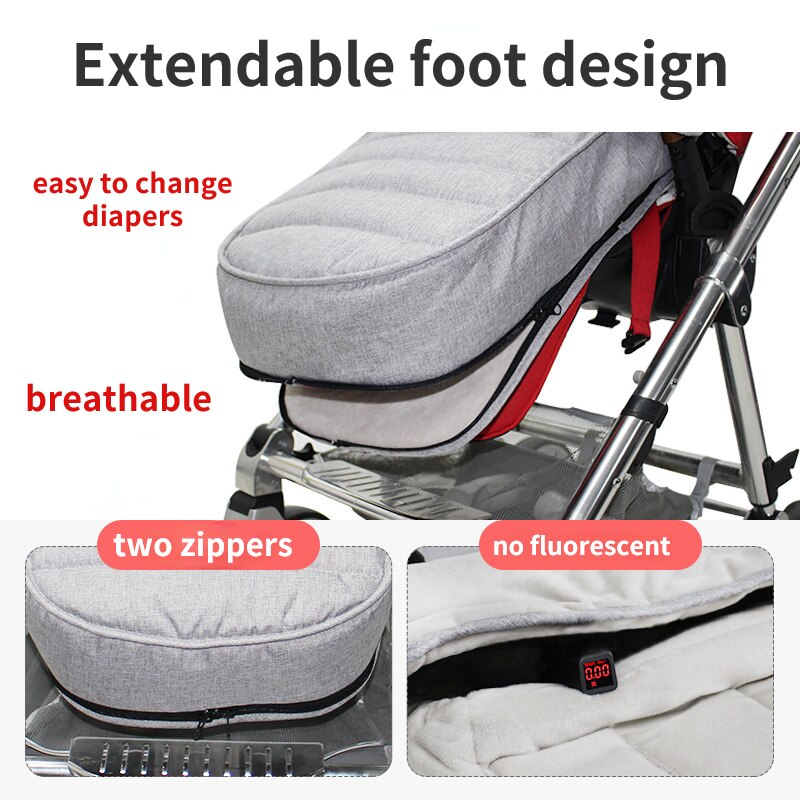 Footmuff Pram windproof winter