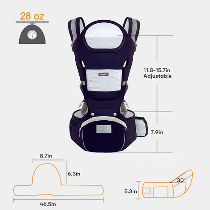 Ergonomic Baby Carrier Backpack for Infants and Kids