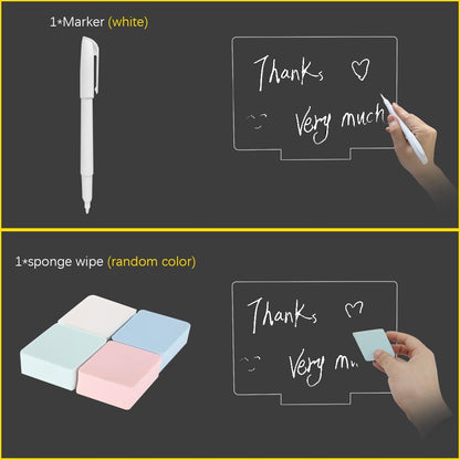 Creative Led Note Board, Message Board With Pen and Remote Control